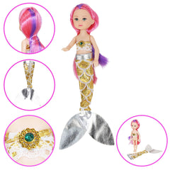 Baljinder Mermaid Dolls styling accessories help kids create unique mermaid looks