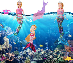 Baljinder mermaid doll set makes a delightful gift for young dreamers