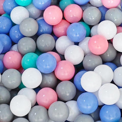 Ball Pit Balls 100-Pack in sky blue for colorful, safe toddler play.