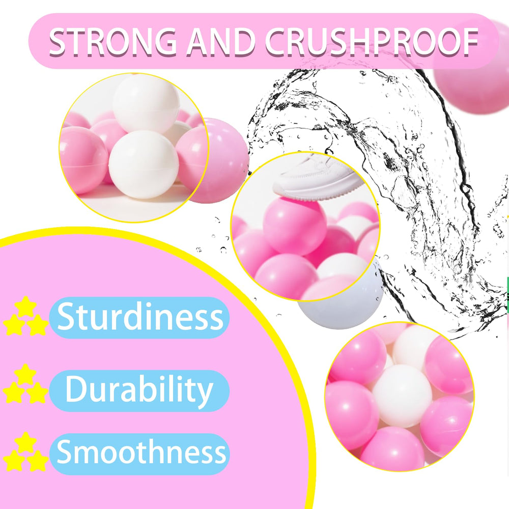 Play-ready balls designed for indoor and outdoor fun.