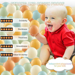 Ball Pit Balls durable high rebound plastic for long lasting use