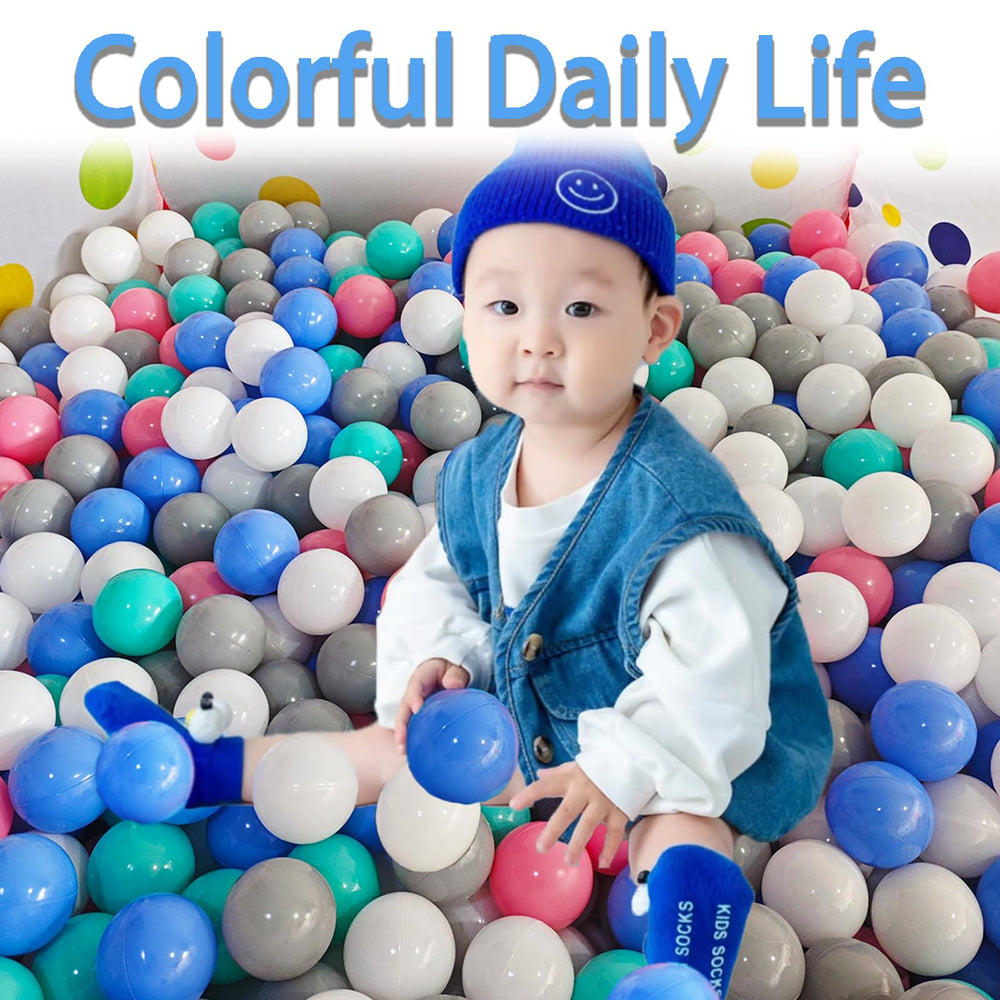 Ball Pit Balls perfect for ball pits, pools, and playhouses.