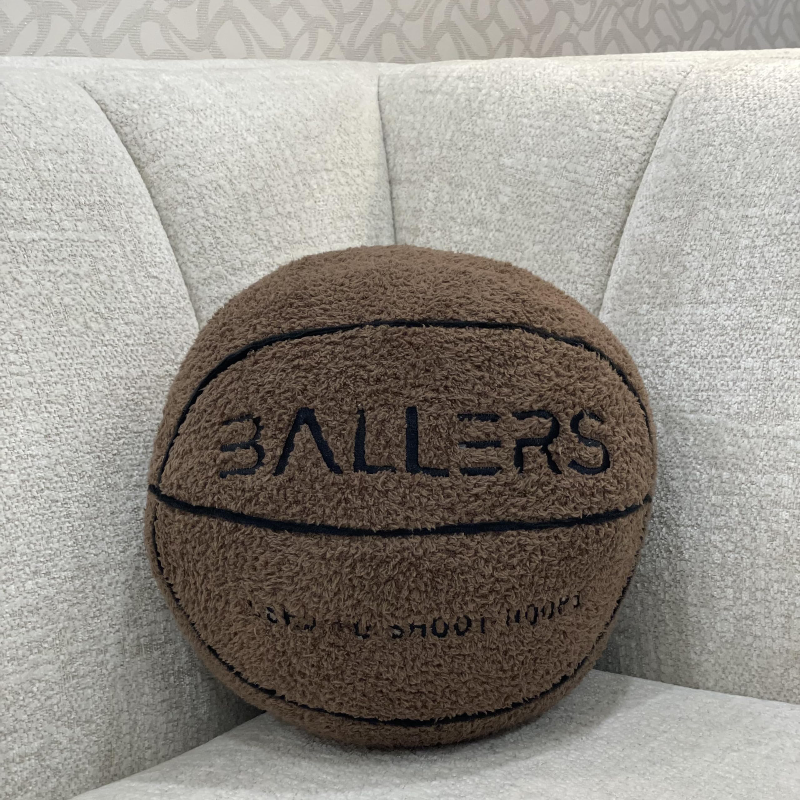 Ballers Plush Basketball Pillow makes a great gift idea for fans