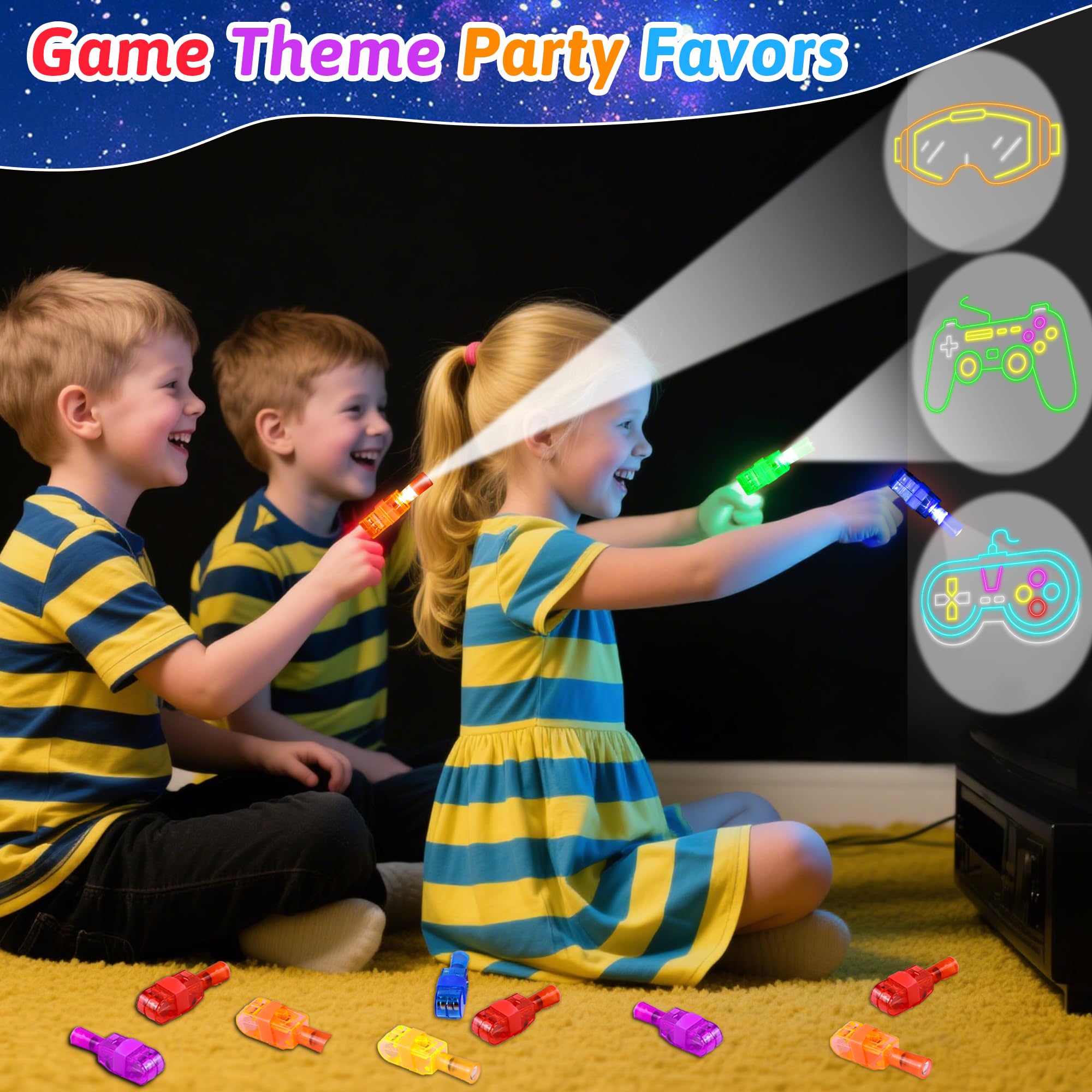 Bamamon glow-in-the-dark party lights brighten birthday celebrations and classroom rewards.