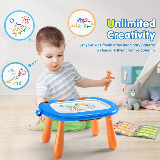 Bambilo doodle board travel-ready setup helps entertained kids during trips