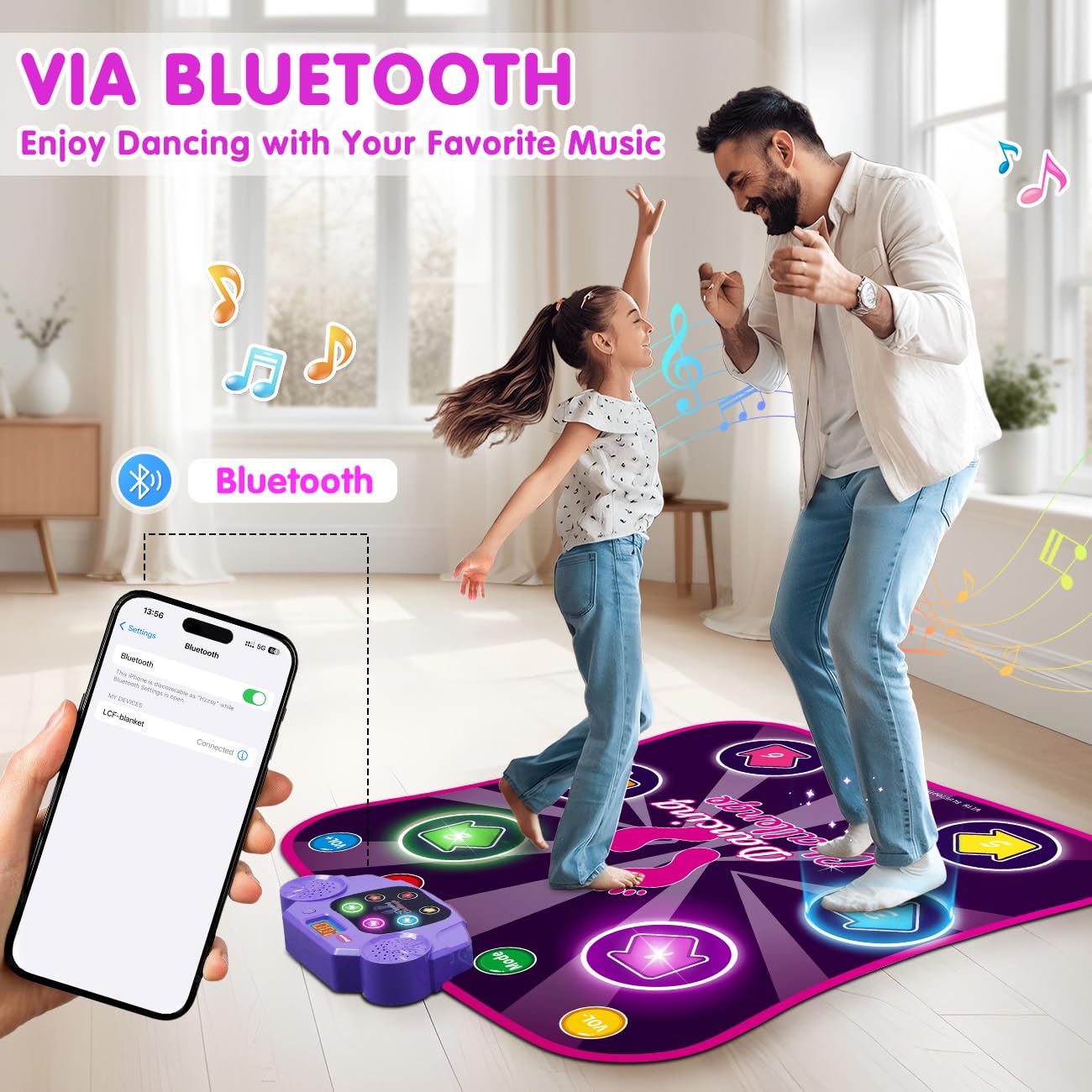 Bambilo non-slip bottom keeps little dancers stable during energetic moves.