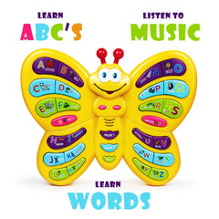 Bambiya Preschool ABC Butterfly modes showcase interactive learning options.