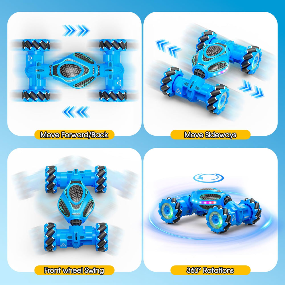 Bamiwe gesture-sensing RC stunt car racing with friends via 2.4GHz link