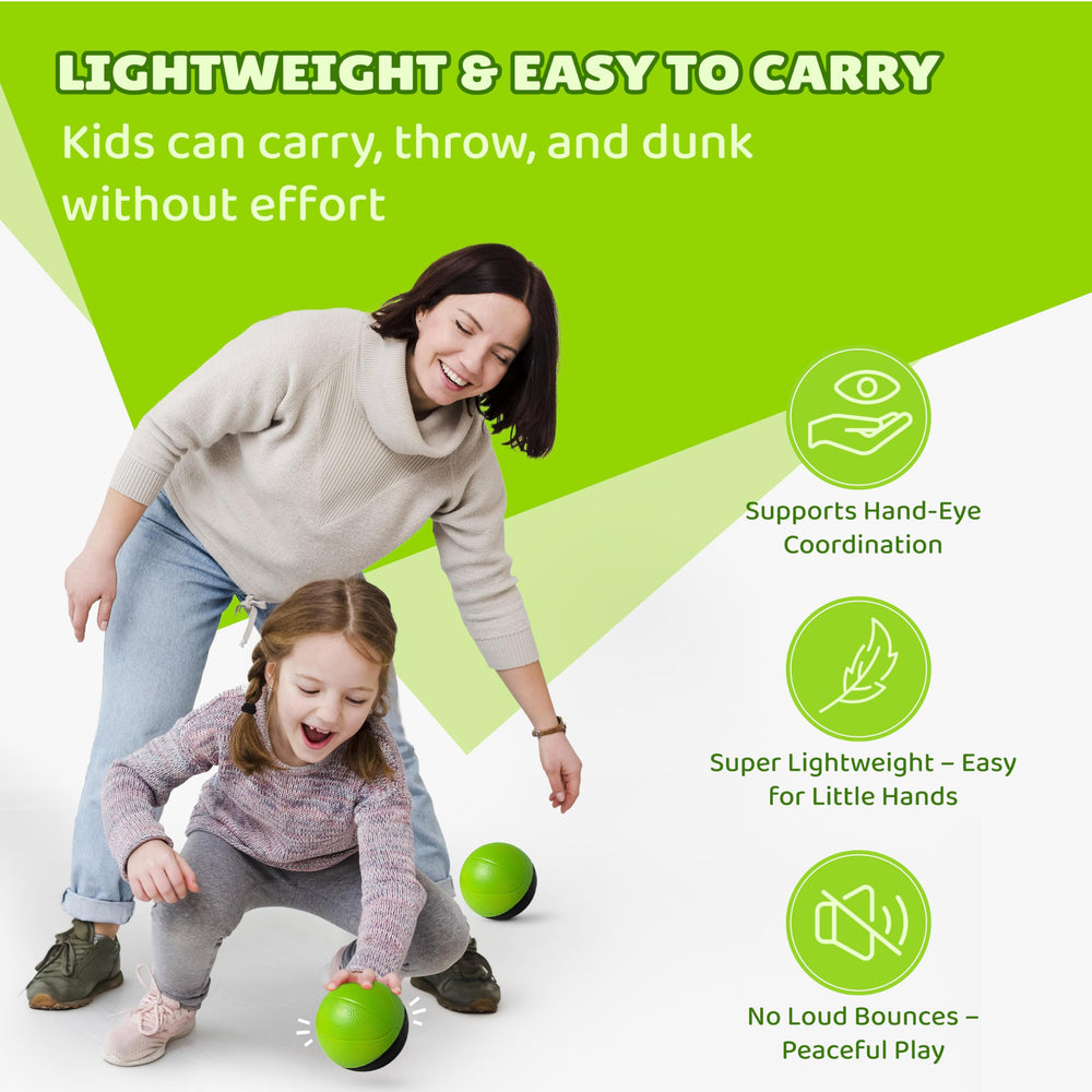 BAMMAX over-the-door hoops balls deliver safe, lightweight fun without wall damage.