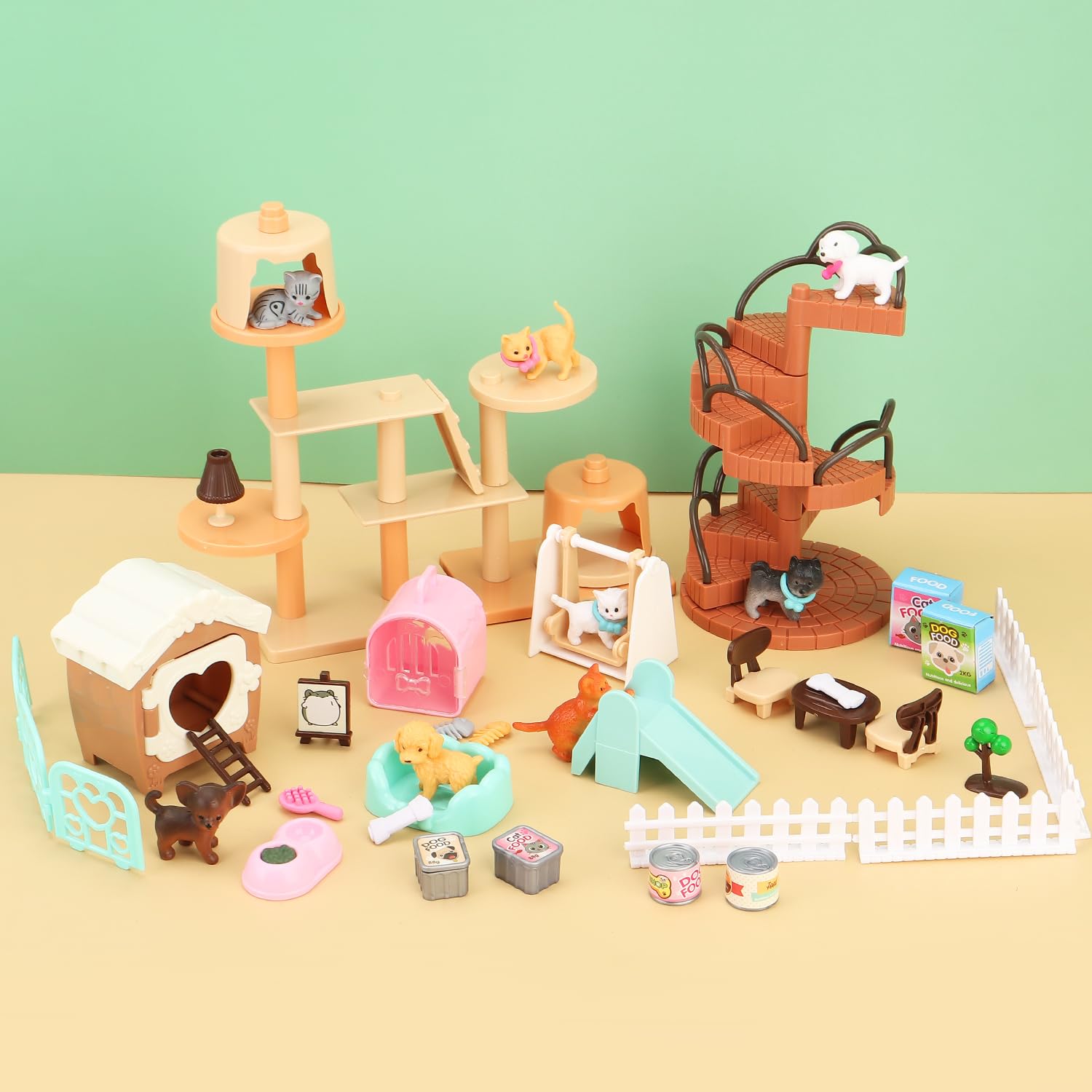 BananMelonBM assembly-friendly pet playset supports hands-on building activities