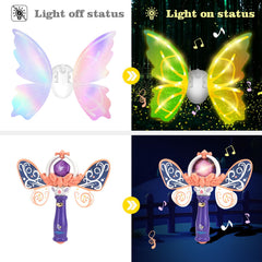 BananMelonBM color-shifting wings look stunning under different lighting for parties.
