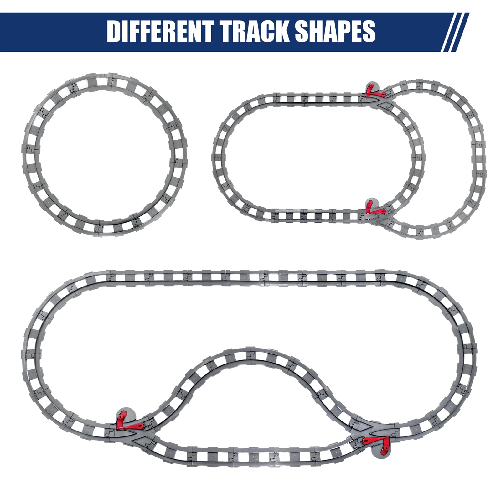 BananMelonBM stoplight and bar add signaling cues for pretend railways.
