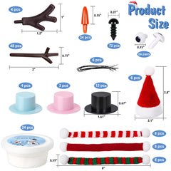 BANBBUR snowman clay, soft white material ideal for gentle shaping.