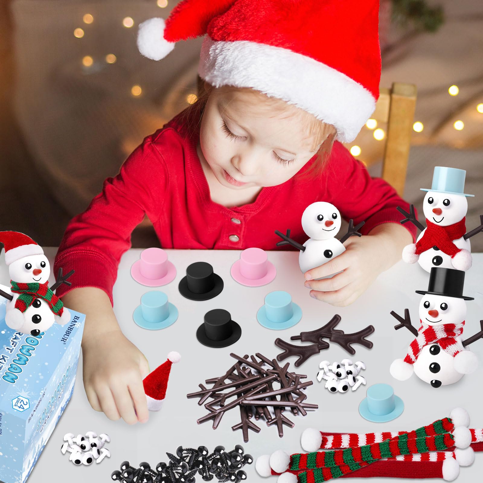 BANBBUR snowman kit supports hands-on learning and family fun.