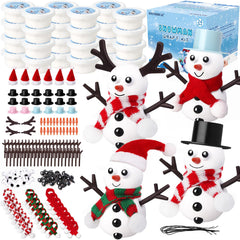 BANBBUR snowman kit box showing complete set for easy, gift-ready holiday crafts.
