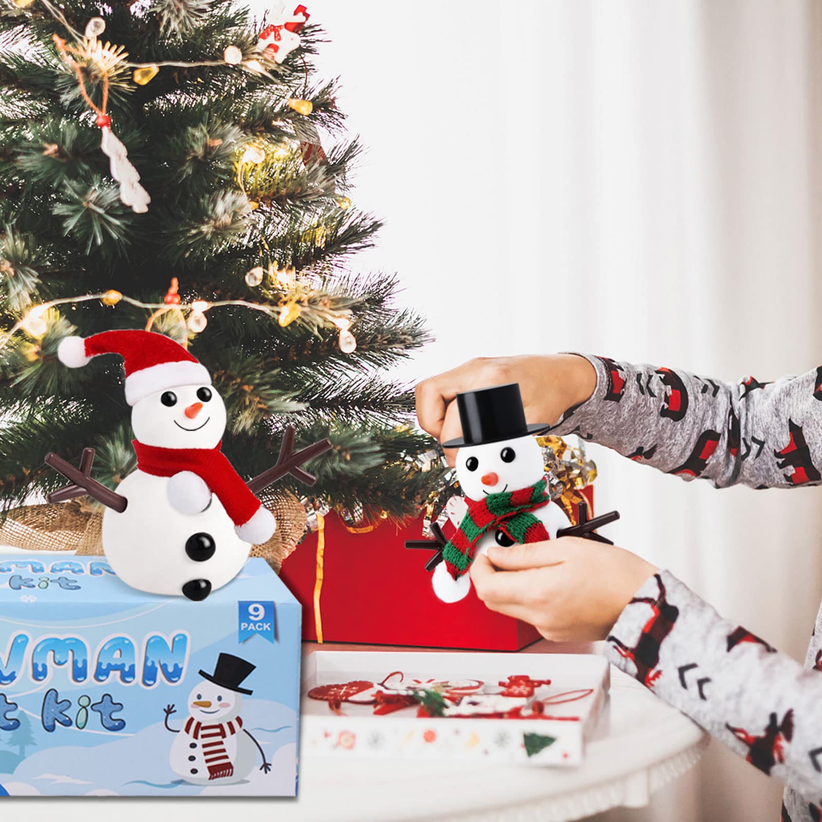 Banbbur snowman kit party and classroom activity for festive learning.
