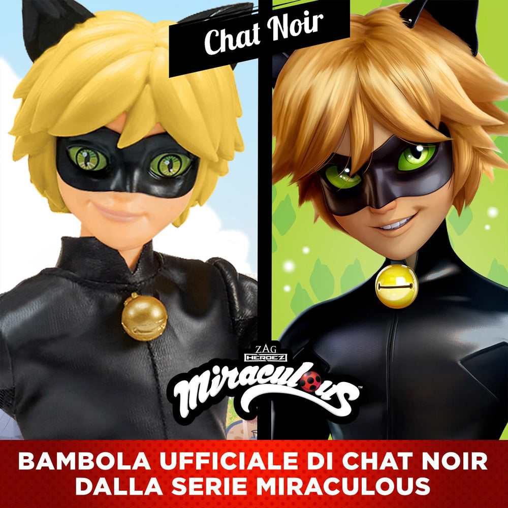 Bandai Cat Noir staff accessory included for storytelling play