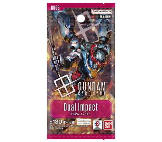 Bandai Gundam Card Game Dual Impact booster packs unboxing showcases new cards for your collection.