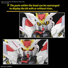 Bandai Hobby Gundam Seed Freedom SDCS waist railguns deploy for an all-out look.