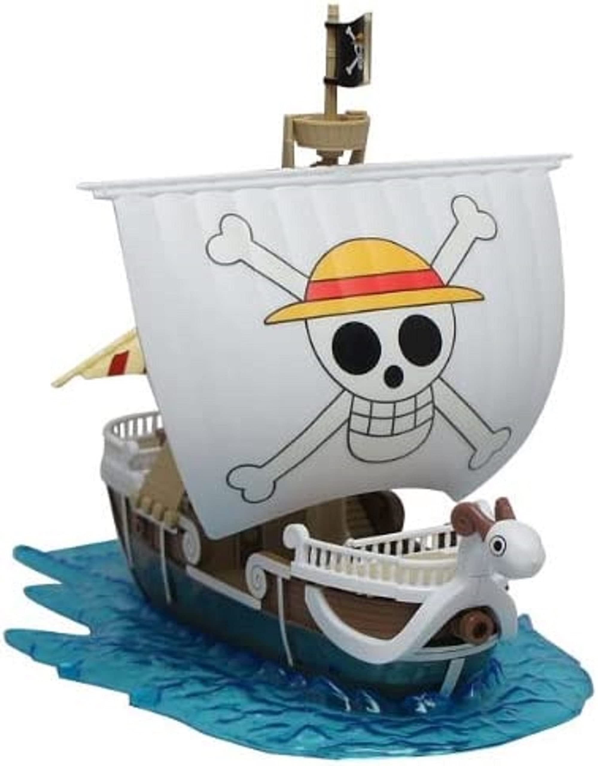 Bandai Hobby Going Merry side detail highlights sculpted accents for collectors.