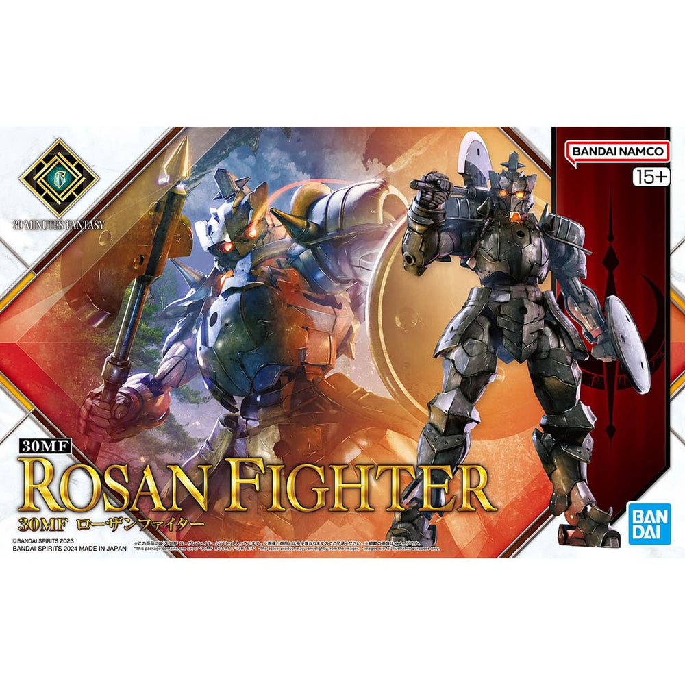 Dynamic Rosan Fighter pose suggesting strong shelf presence