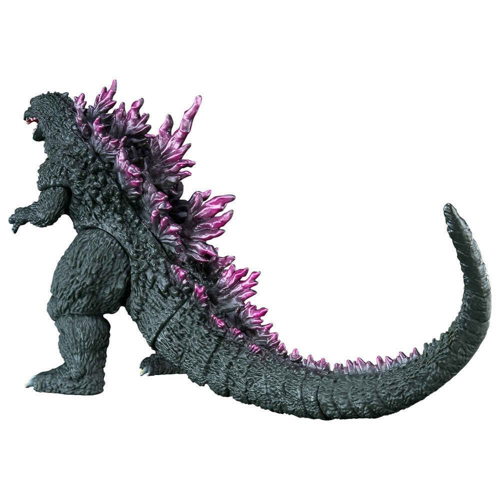 Bandai Millennium Godzilla Ver. 2.0 coloring renewal highlights authentic look on display.