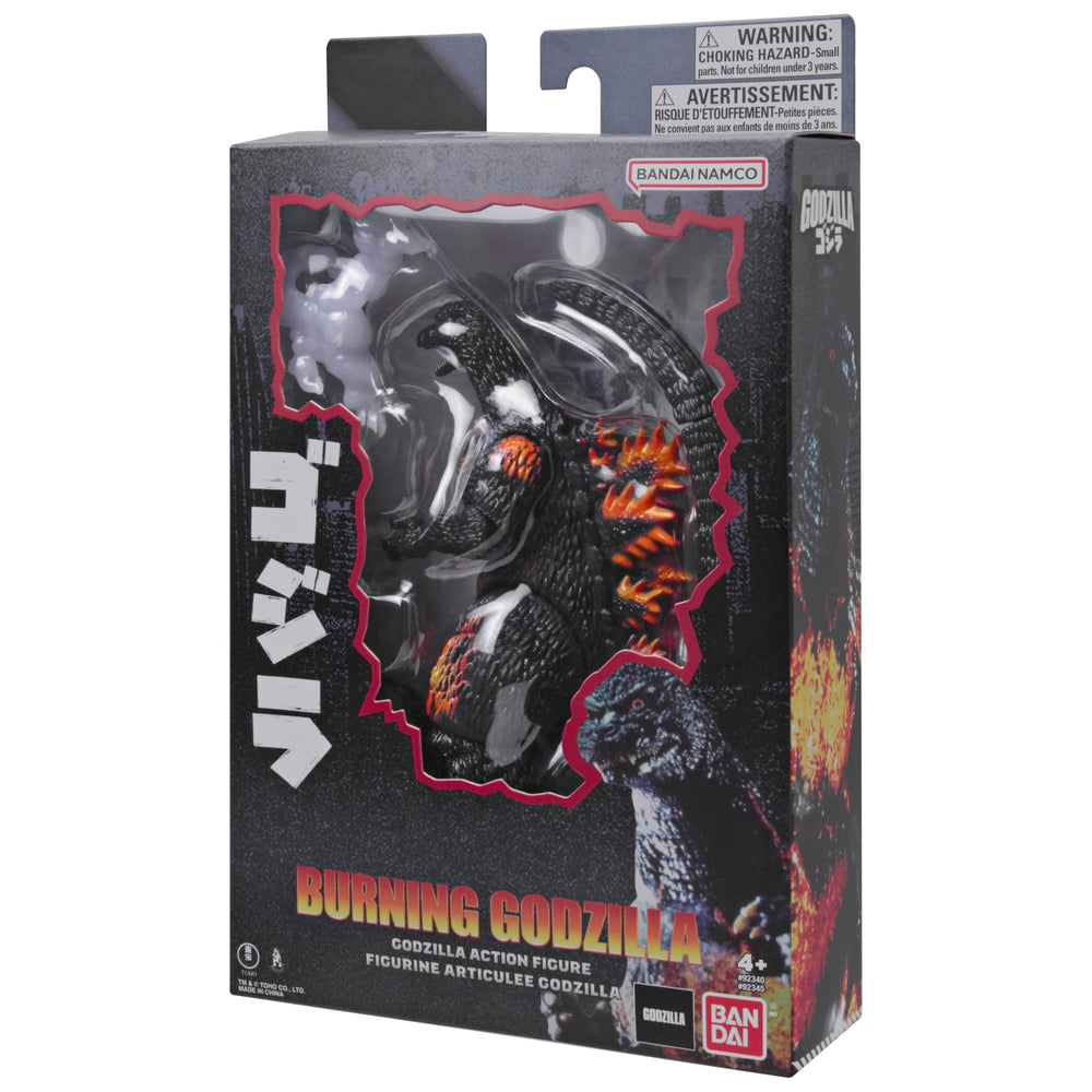Bandai Namco Burning Godzilla 6in figure energy effect part shown for action scenes
