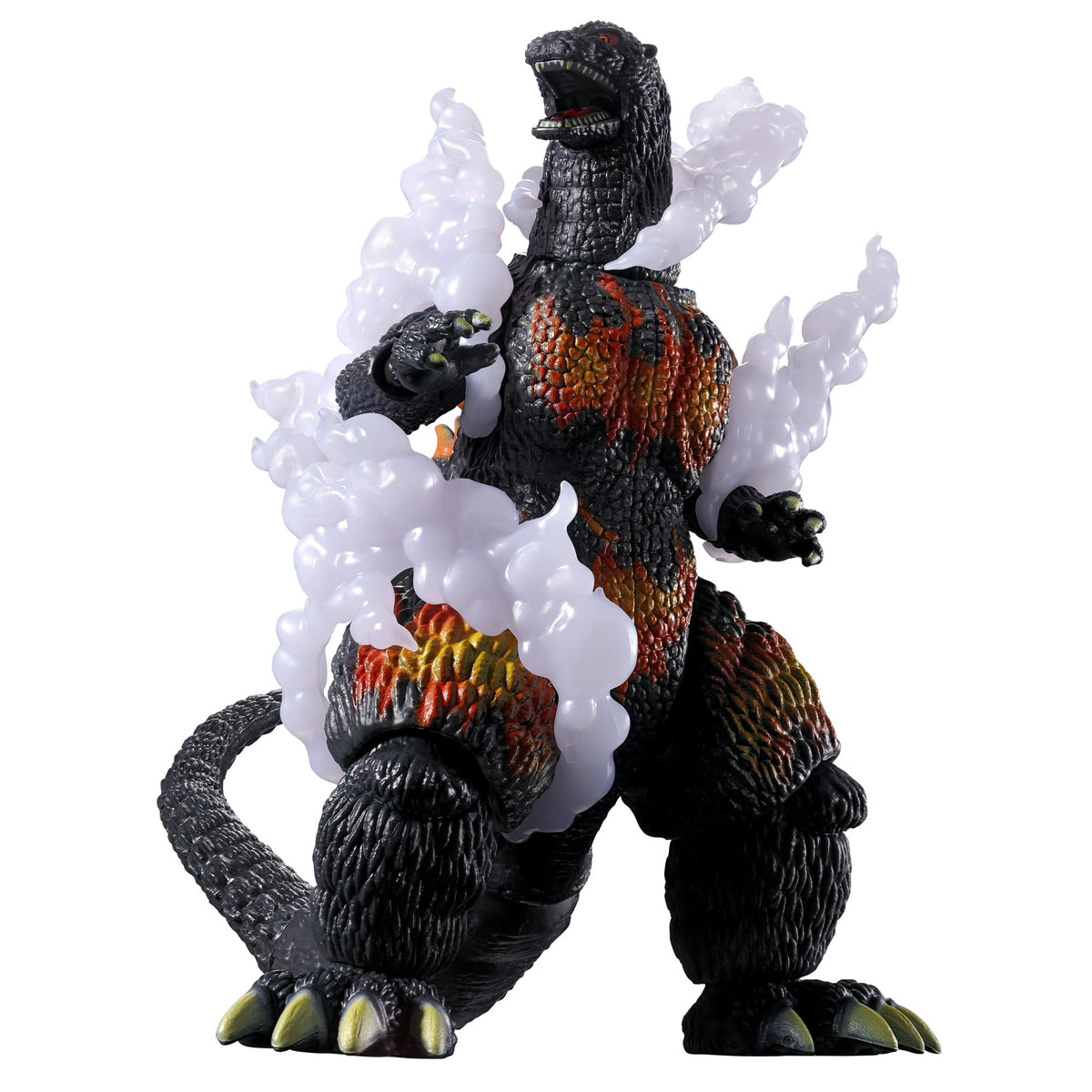 Bandai Namco Burning Godzilla 6in figure front view for dynamic display