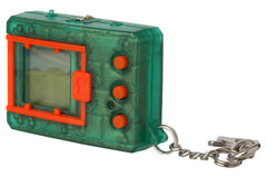 Bandai Namco Digmon Device, translucent green, feeding interaction for care routines.