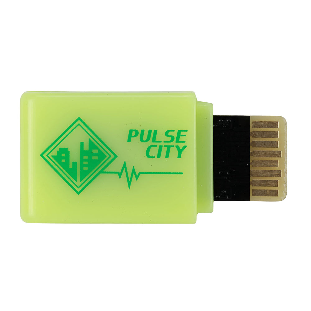 Bandai Namco Digimon Vital Hero Pulse City Card included in package.