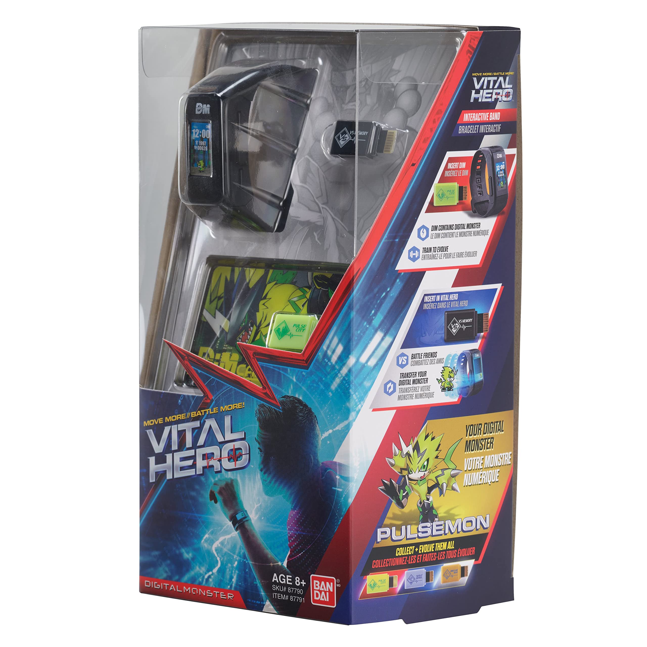 Bandai Namco Vital Hero during shadow boxing mission for energetic play.