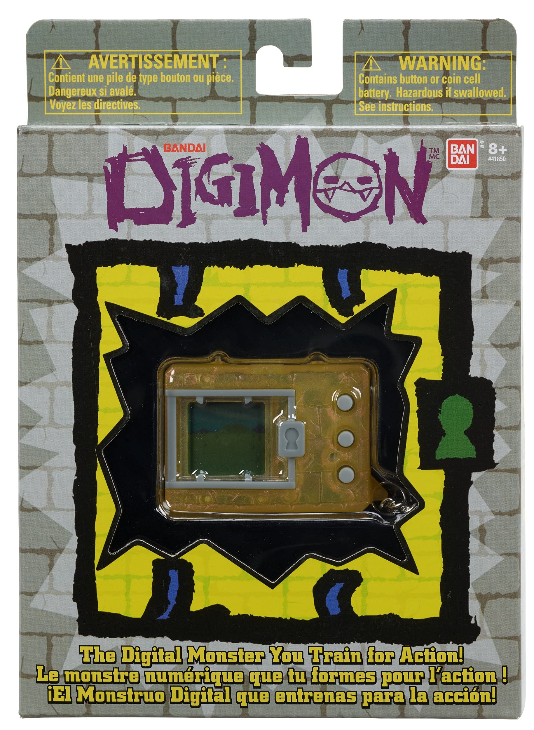 Bandai Namco Digmon interactive feeding and checks create a responsive virtual pet.