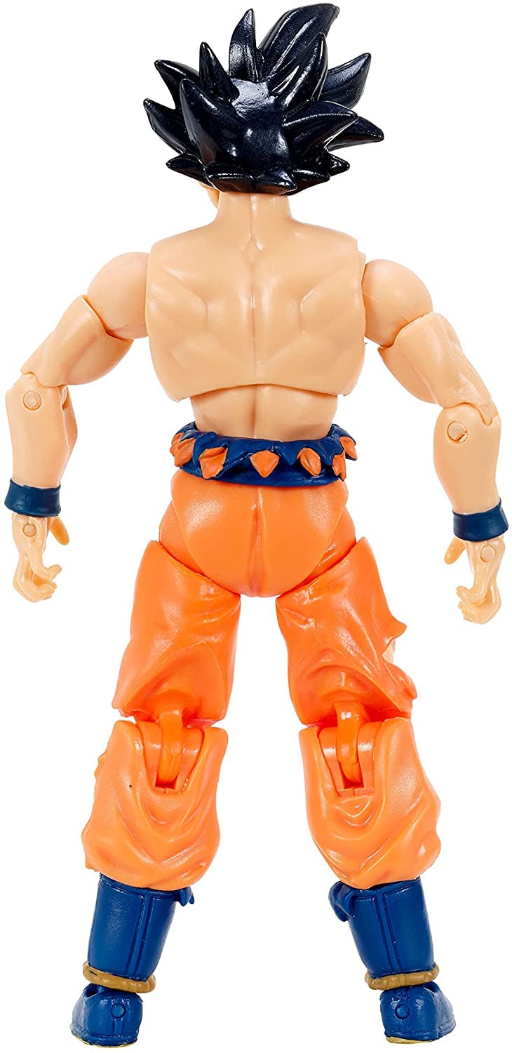 Bandai Namco Dragon Ball Evolve Goku dynamic pose on shelf.