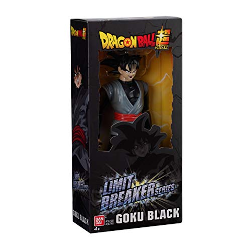 Bandai Namco Dragon Ball Super Goku Black Limit Breaker 12-Inch figure side pose ideal for dynamic scenes.