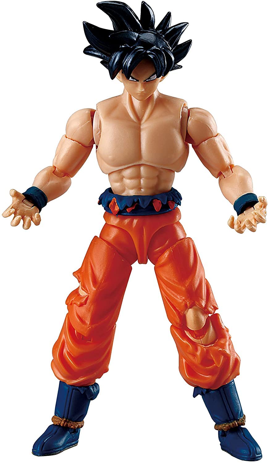 Bandai Namco Dragon Ball Super Ultra Instinct Goku figure full-body display pose.