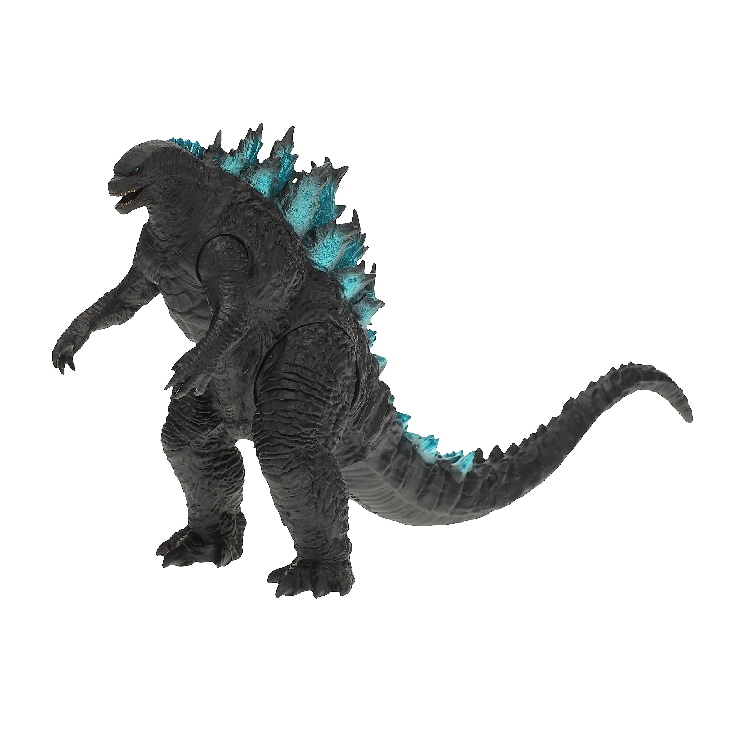 Godzilla 2019 figure close-up highlights detailed sculpt and durable soft vinyl.
