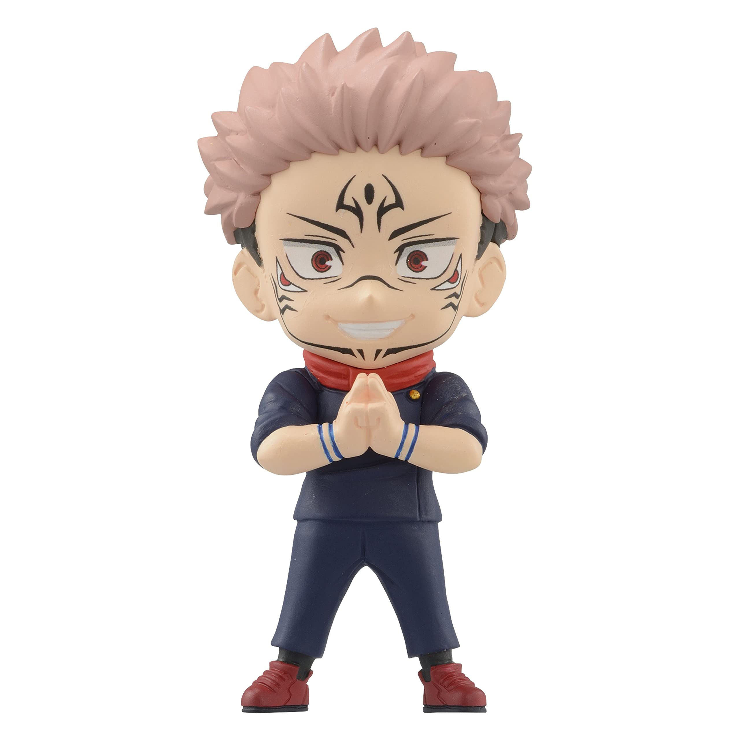 Bandai Namco Jujutsu Kaisen Adverge Kento Nanami suit pose for bookshelf display.