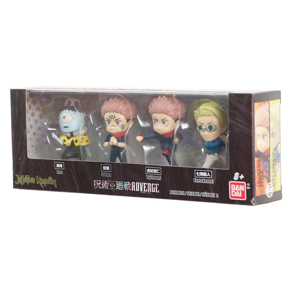 Bandai Namco Adverge closeup detailing textures on all four figures.