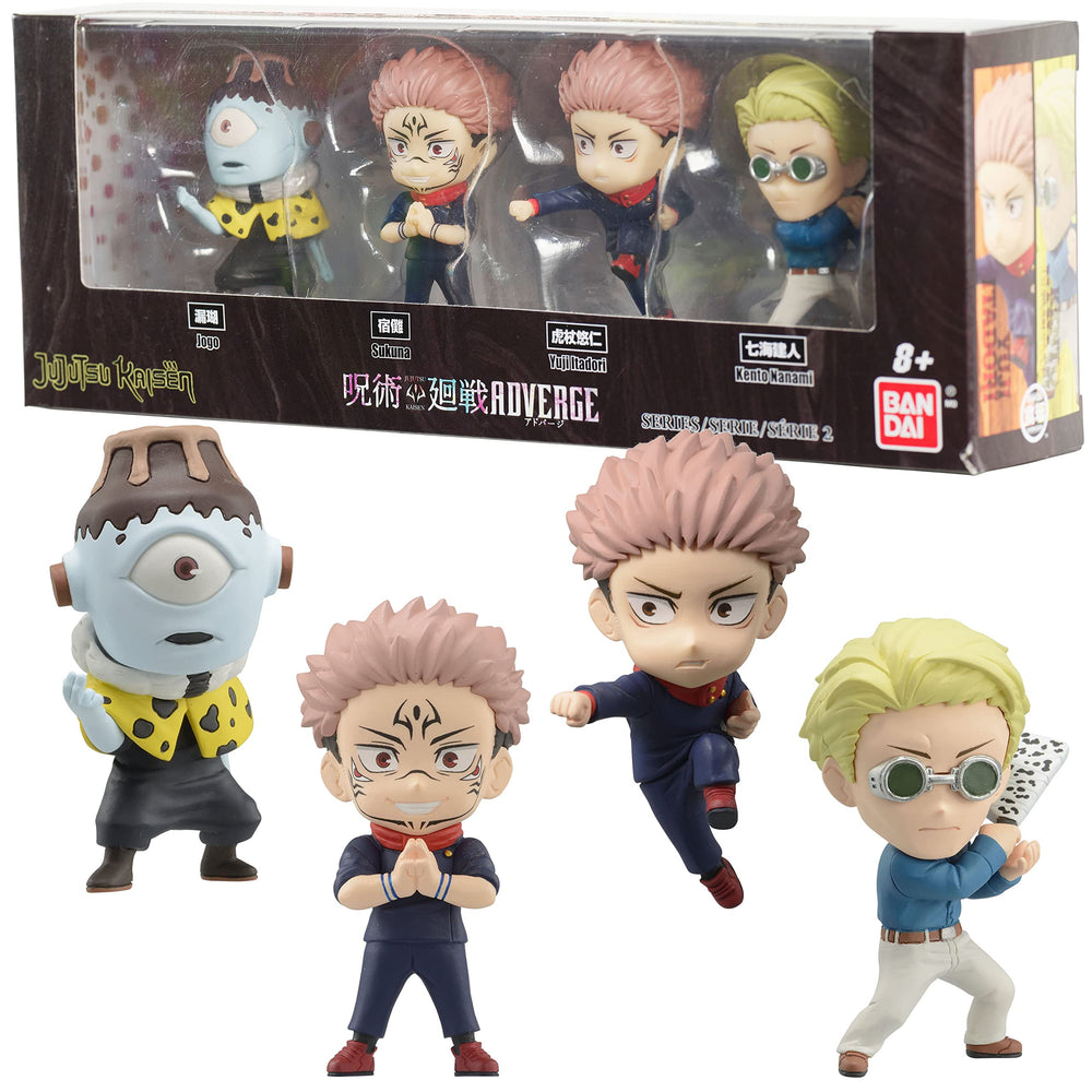 Bandai Namco Jujutsu Kaisen Adverge Yuji Itadori in action pose for desk display.