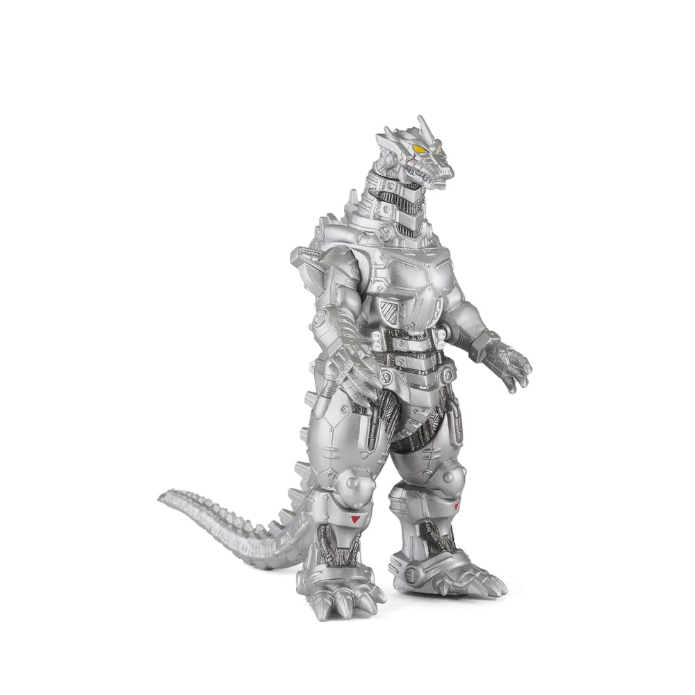 Bandai Namco Mechagodzilla 2004 detailed texture, premium vinyl with armor-inspired detailing.