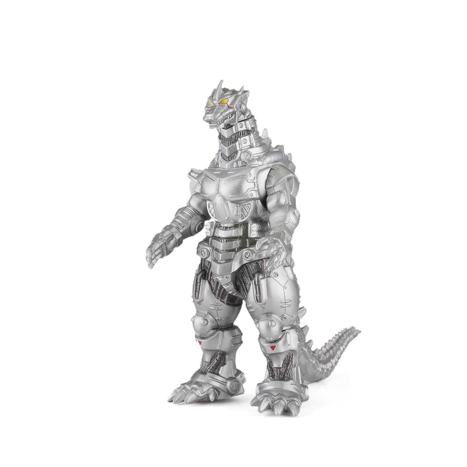 Bandai Namco Mechagodzilla 2004 front view, durable display piece for kaiju collectors.