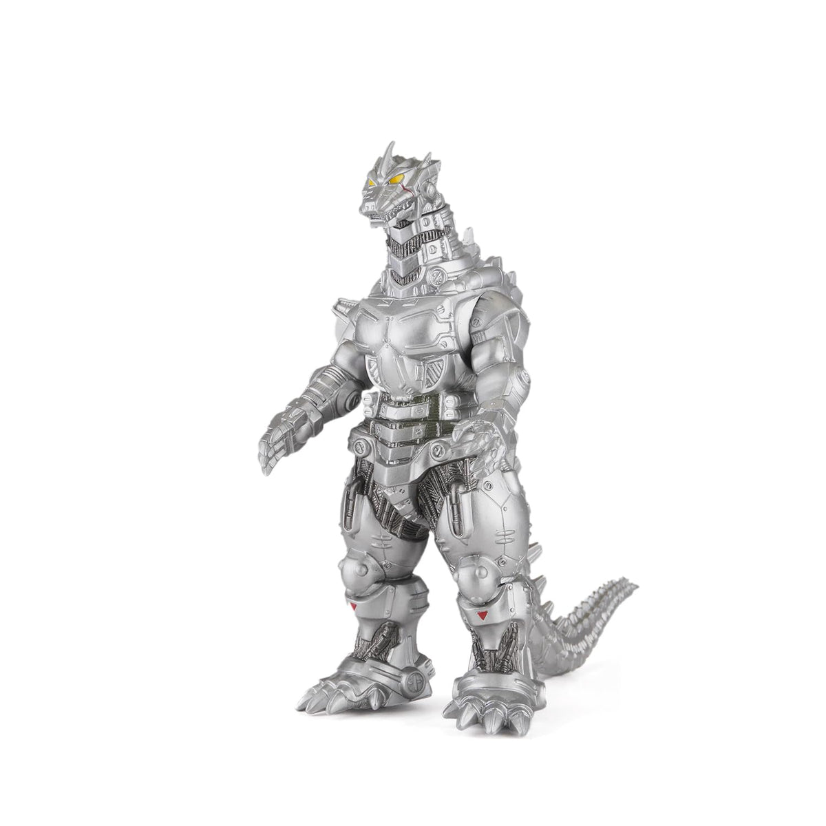 Bandai Namco Mechagodzilla 2004 front view, durable display piece for kaiju collectors.