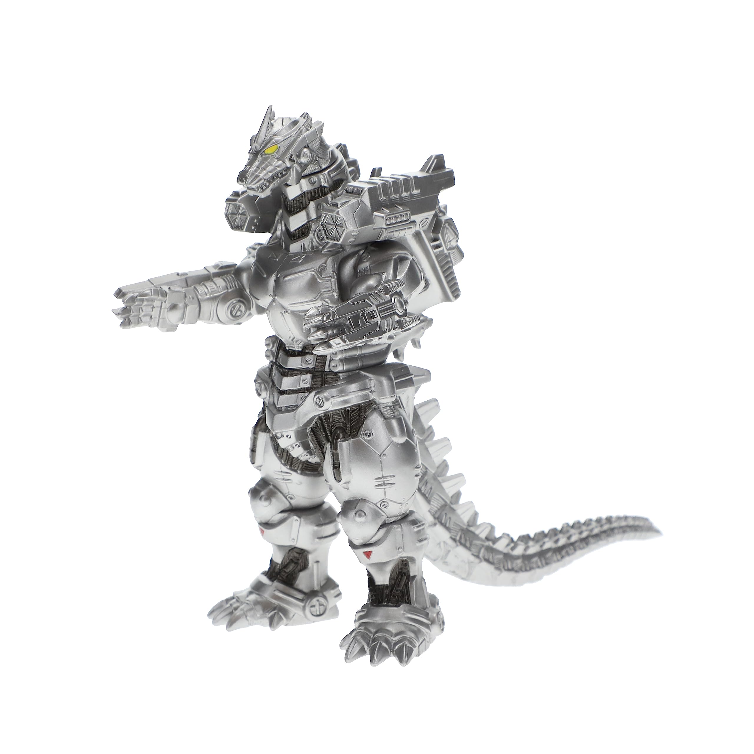 Bandai Namco Mechagodzilla head detail highlights intricate sculpting for display