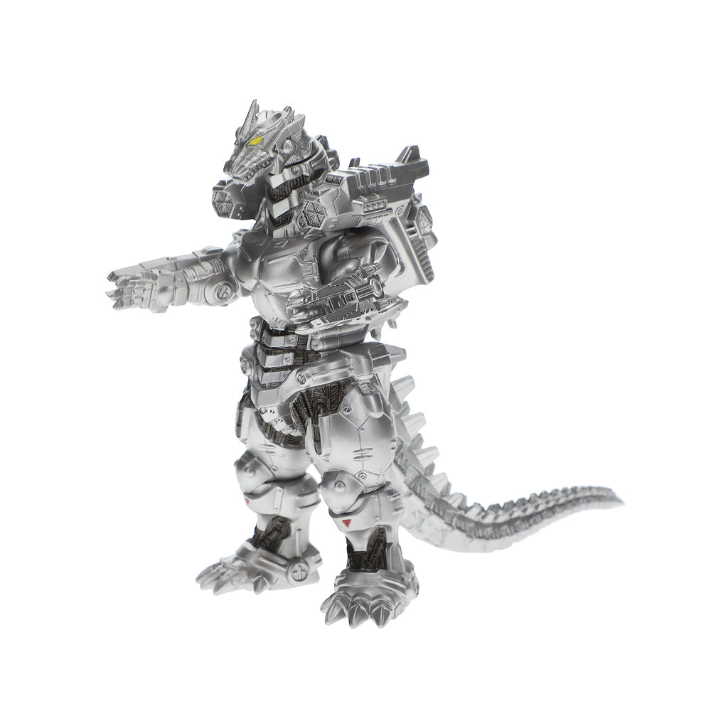 Bandai Namco Mechagodzilla head detail highlights intricate sculpting for display