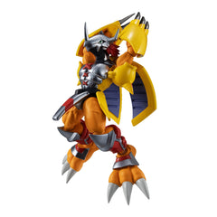 WarGreymon SHODO yellow armor detail from Bandai Namco