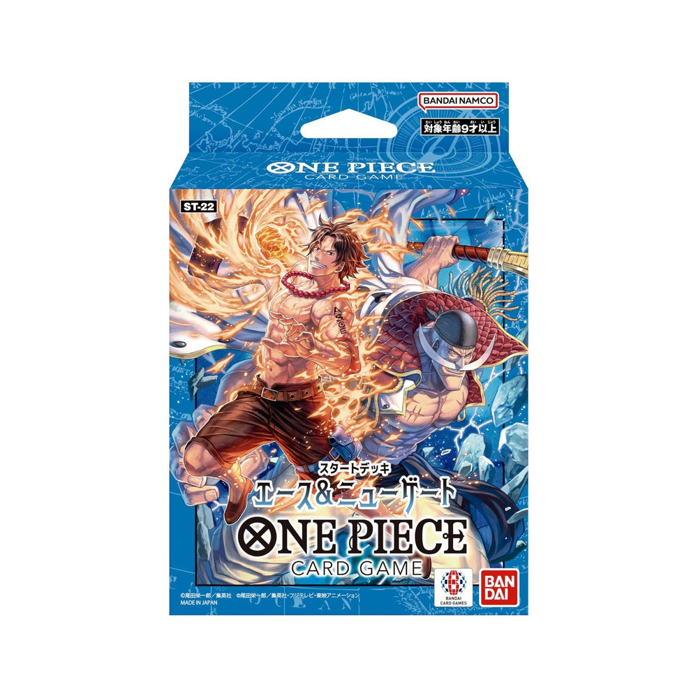 BANDAI One Piece Ace & Newgate starter deck top card control enables strategic plays
