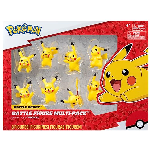 Bandai Pokémon Pikachu pose 2 figure with a bold expression for adventures.