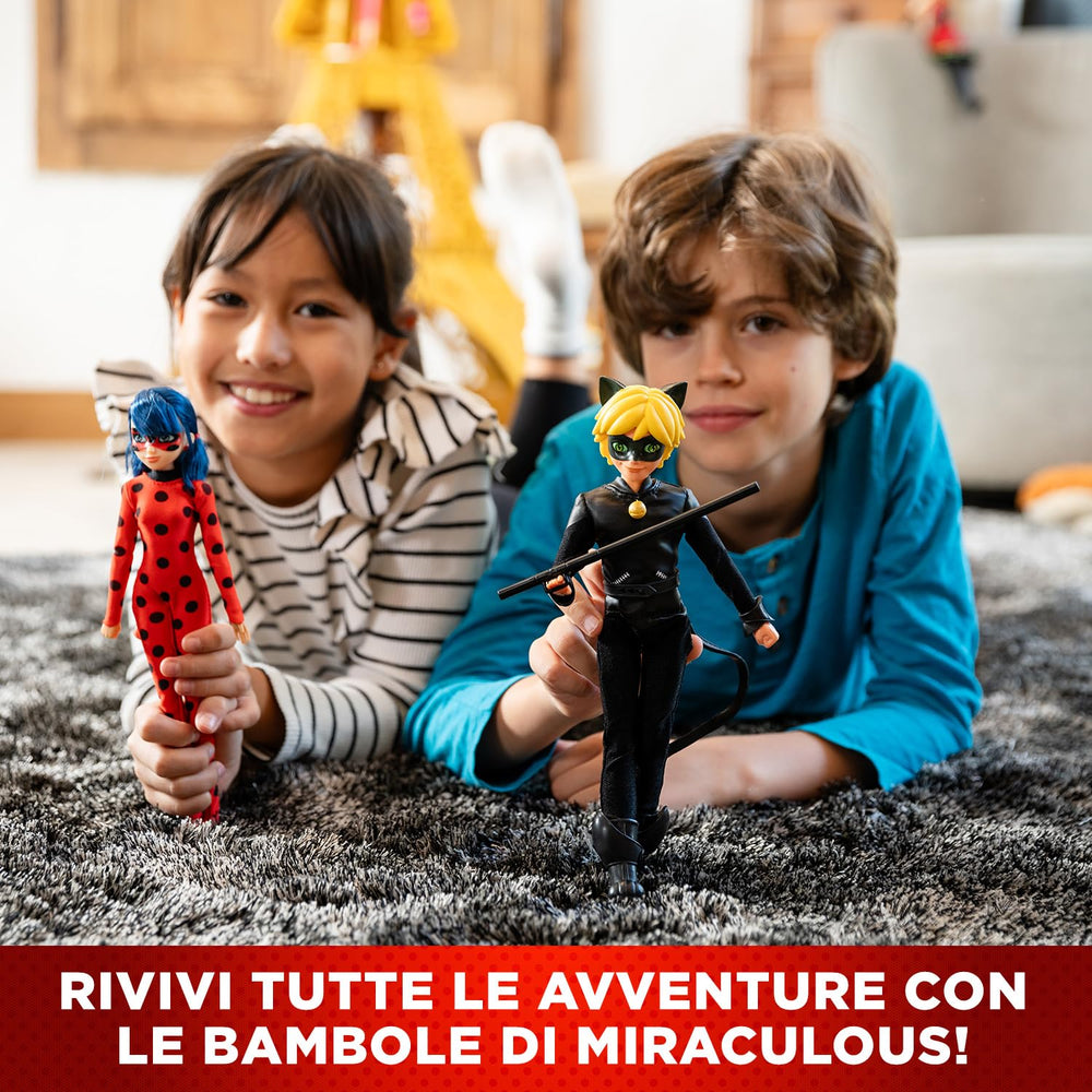 Bandai Miraculous doll with removable outfit for dress-up fun
