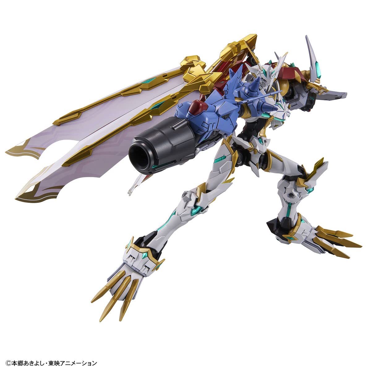Omegamon X-Antibody amplified attachment parts enable customization