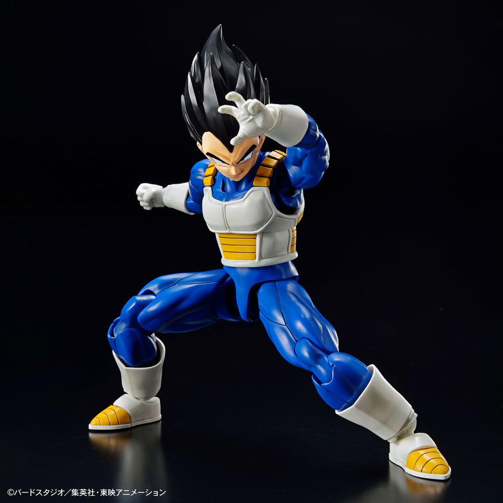Vegeta NEW SPEC vivid color from molded plastic ready for display.